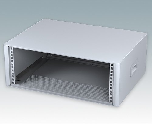 President Blue Aluminium 19 Rack Mount Enclosure, Size/Dimension