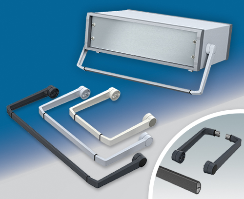 Universal bail arms for metal enclosures